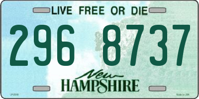 NH license plate 2968737
