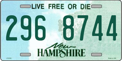 NH license plate 2968744