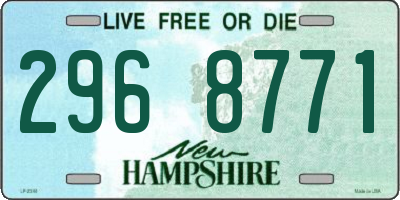 NH license plate 2968771