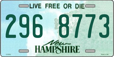NH license plate 2968773