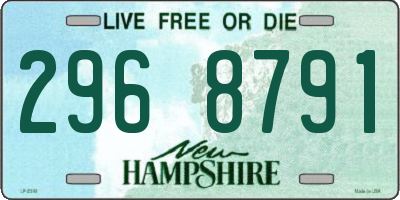 NH license plate 2968791