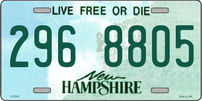 NH license plate 2968805