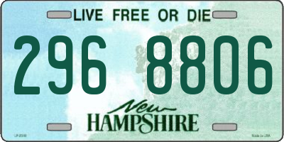 NH license plate 2968806