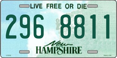 NH license plate 2968811