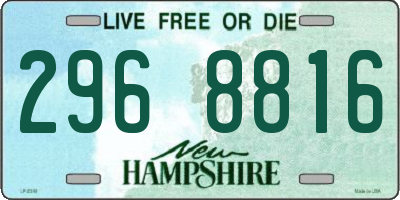 NH license plate 2968816