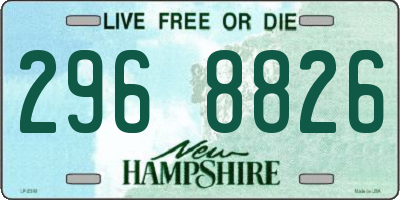 NH license plate 2968826