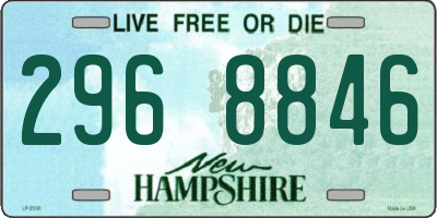 NH license plate 2968846