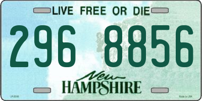 NH license plate 2968856