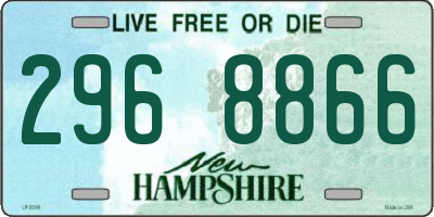 NH license plate 2968866