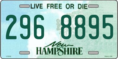 NH license plate 2968895