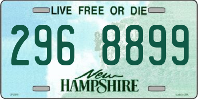 NH license plate 2968899