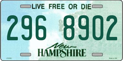 NH license plate 2968902