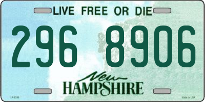 NH license plate 2968906