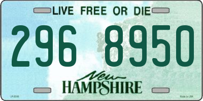 NH license plate 2968950