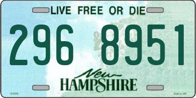 NH license plate 2968951