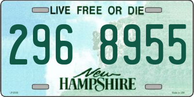 NH license plate 2968955