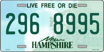 NH license plate 2968995