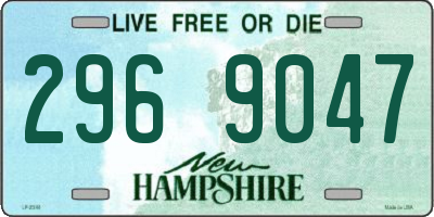 NH license plate 2969047