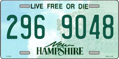 NH license plate 2969048