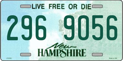 NH license plate 2969056