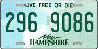 NH license plate 2969086
