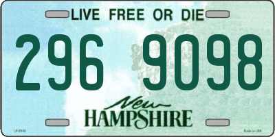 NH license plate 2969098