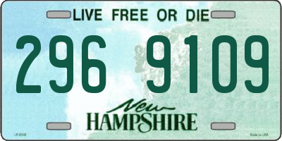 NH license plate 2969109
