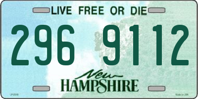 NH license plate 2969112