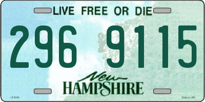 NH license plate 2969115