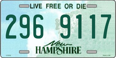 NH license plate 2969117
