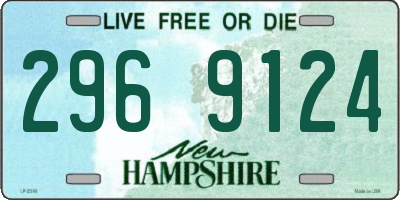 NH license plate 2969124