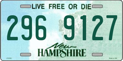 NH license plate 2969127