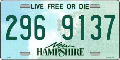 NH license plate 2969137