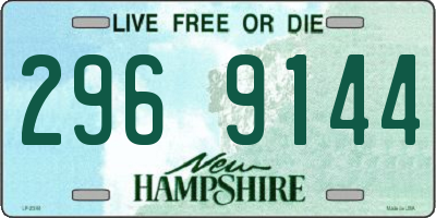NH license plate 2969144