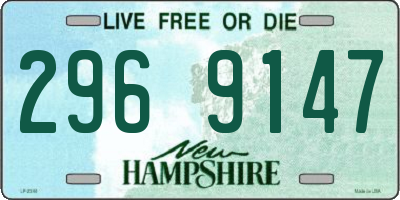 NH license plate 2969147