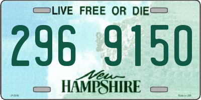 NH license plate 2969150