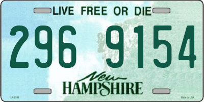 NH license plate 2969154