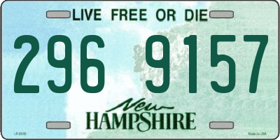 NH license plate 2969157