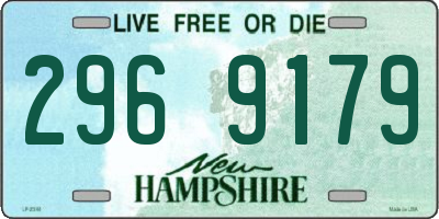 NH license plate 2969179