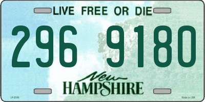 NH license plate 2969180