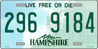 NH license plate 2969184