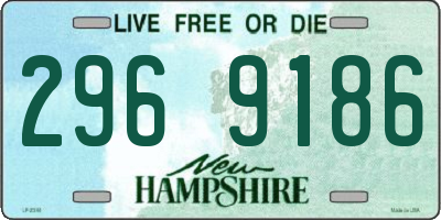 NH license plate 2969186