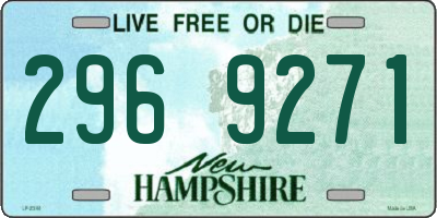 NH license plate 2969271