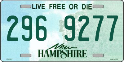 NH license plate 2969277