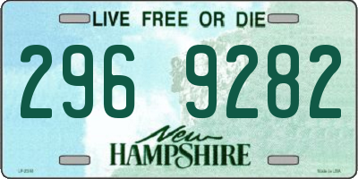 NH license plate 2969282