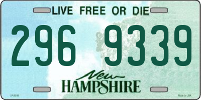 NH license plate 2969339