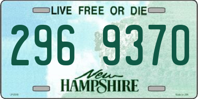 NH license plate 2969370