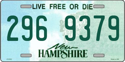 NH license plate 2969379
