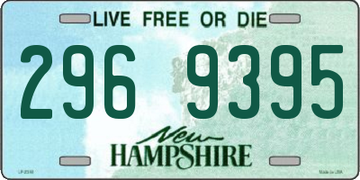 NH license plate 2969395