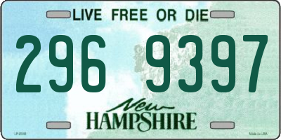 NH license plate 2969397
